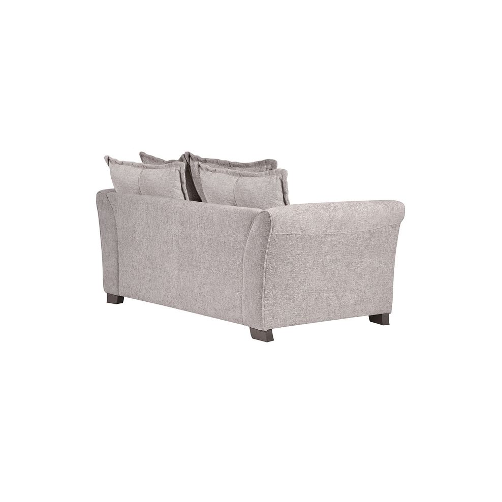 Ashby 3 Seater Pillow Back Sofa in Ivory fabric 3