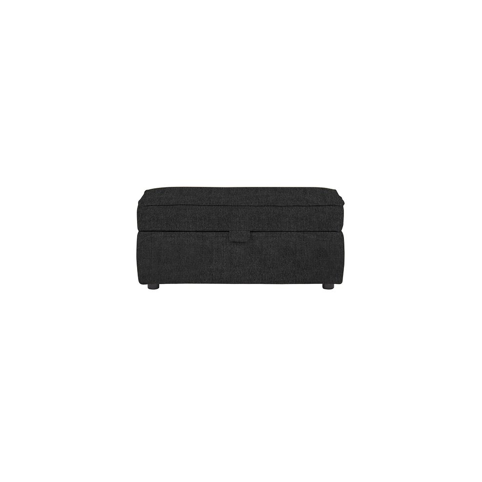 Ashby Storage Footstool in Anthracite fabric 2