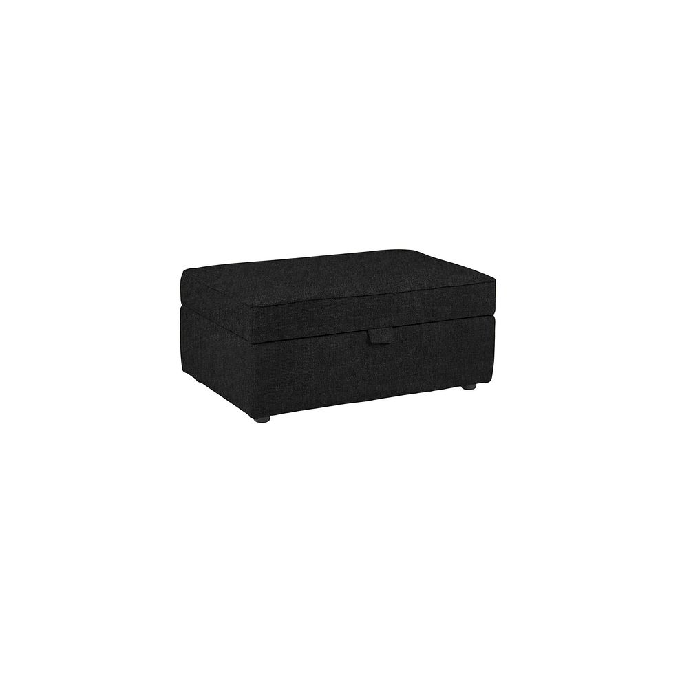 Ashby Storage Footstool in Anthracite fabric 1