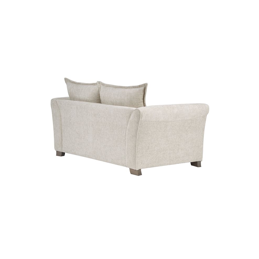 Ashby 2 Seater High Back Sofa in Cream fabric 5