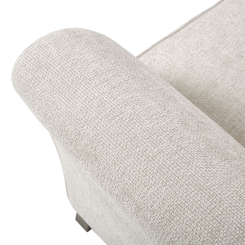 Ashby 2 Seater High Back Sofa in Cream fabric 8