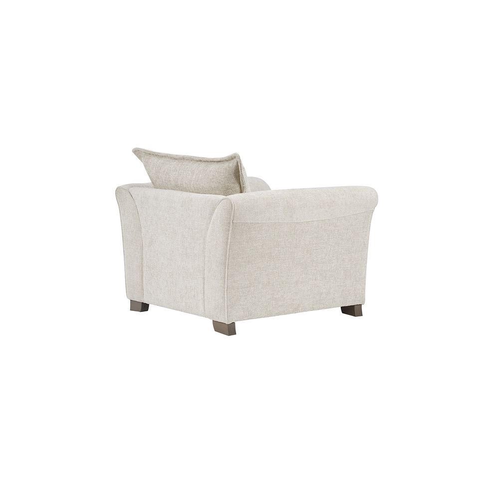 Ashby Armchair in Cream fabric 5