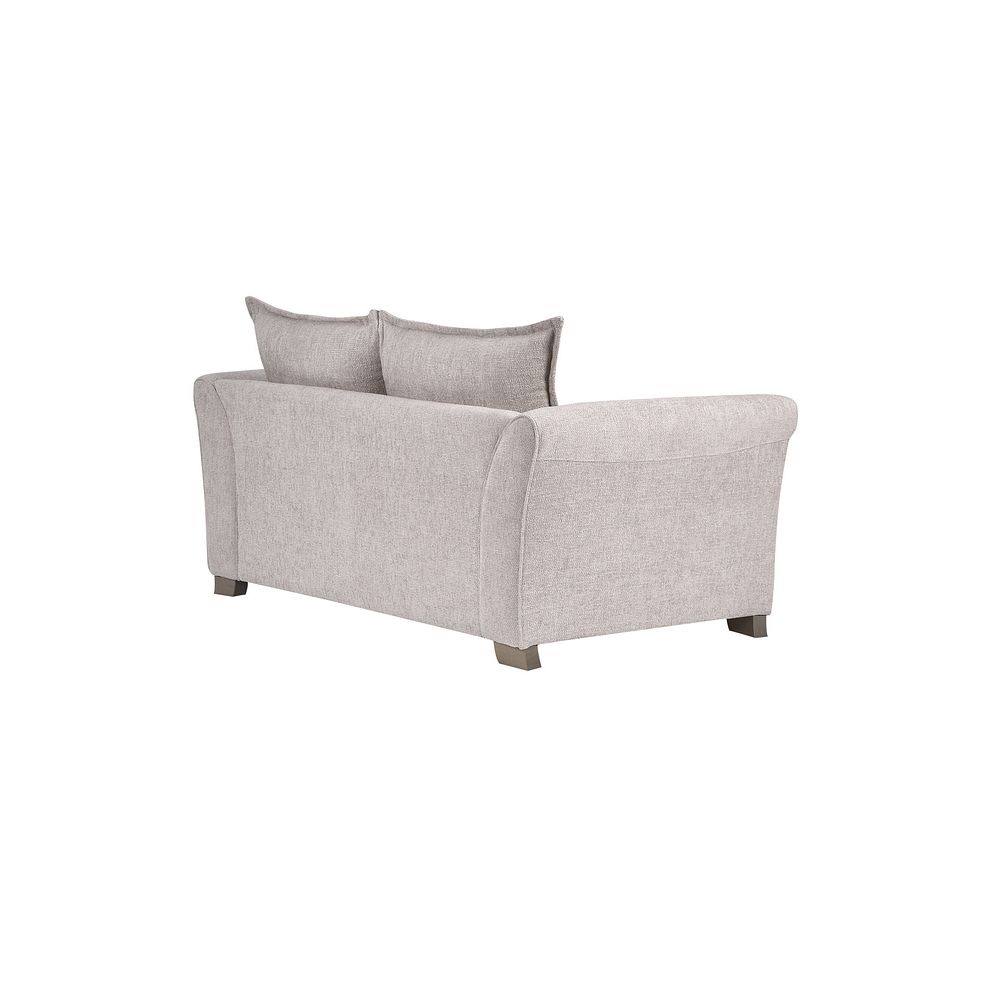 Ashby 2 Seater High Back Sofa in Ivory fabric Thumbnail 3