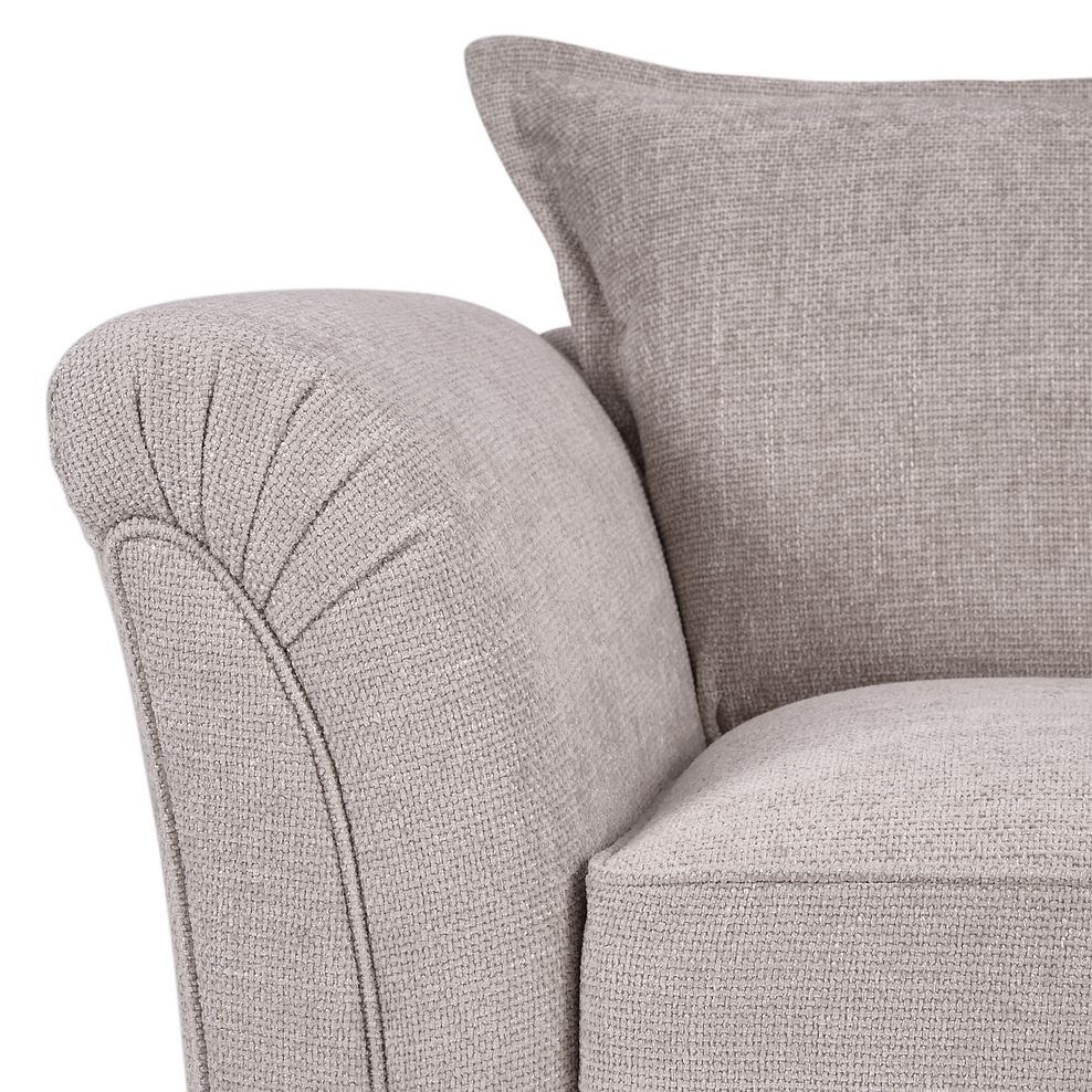 Ashby Armchair in Ivory fabric 8