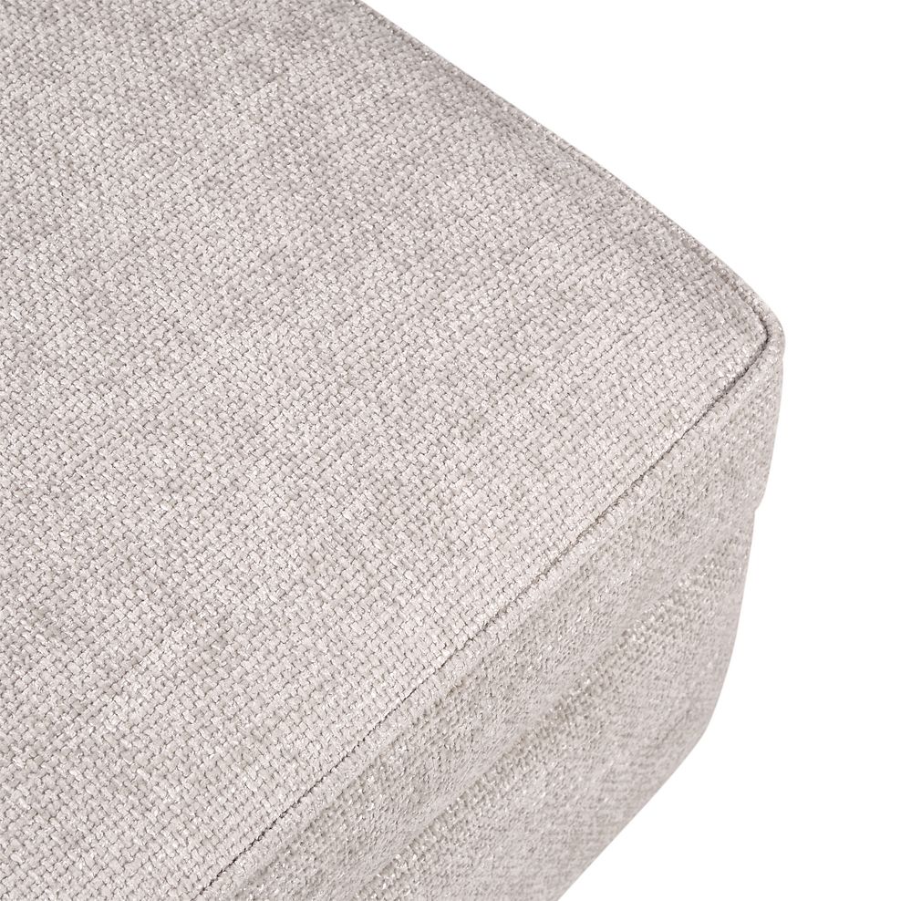Ashby Storage Footstool in Ivory fabric 7