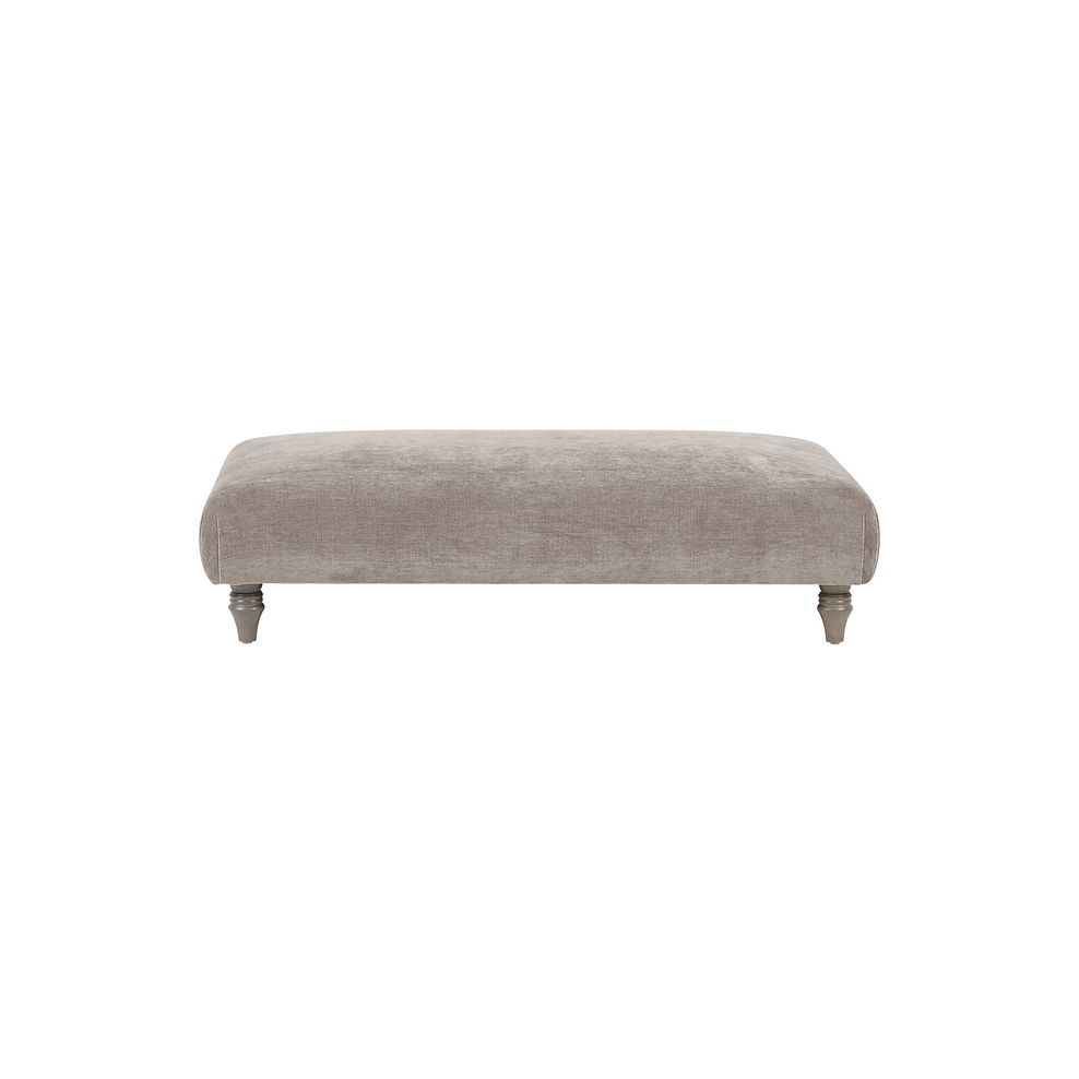 Ashby Footstool in Linen fabric Thumbnail 2