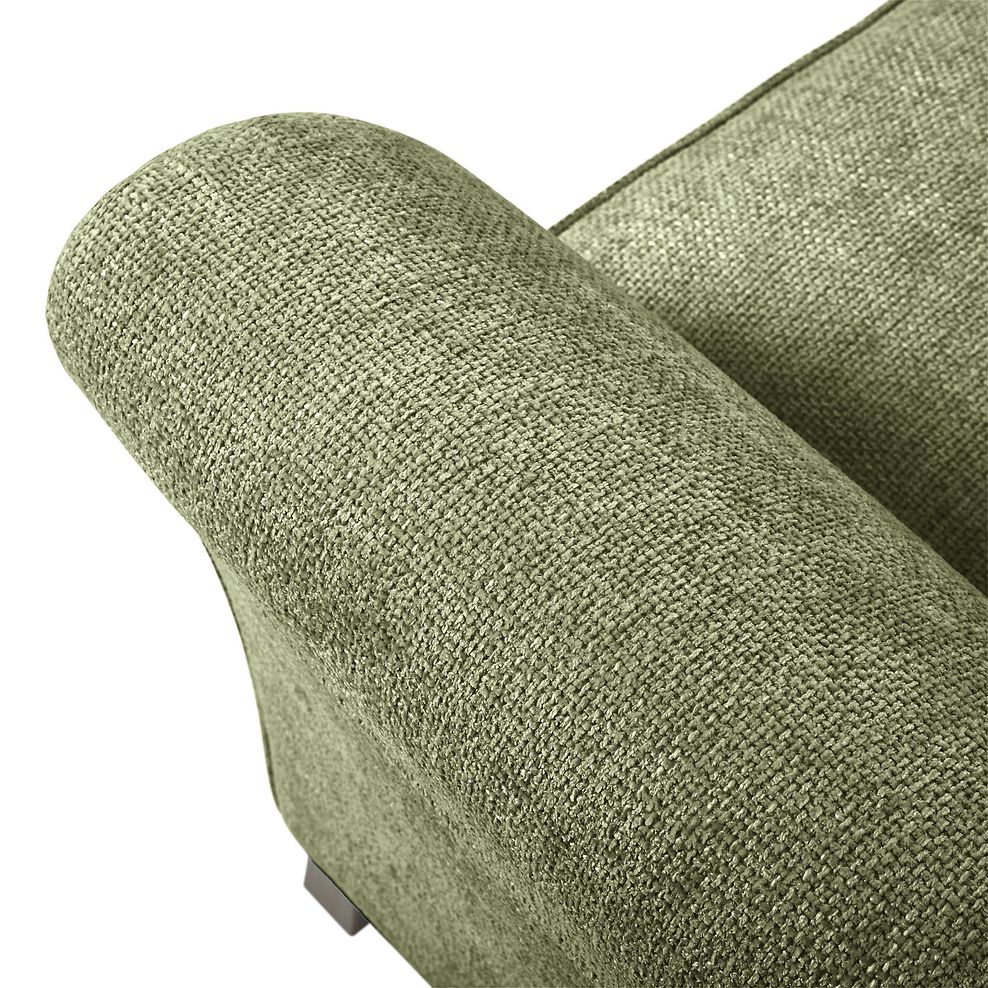 Ashby 2 Seater High Back Sofa in Olive fabric 6