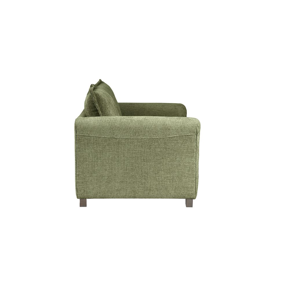 Ashby 2 Seater High Back Sofa in Olive fabric 4