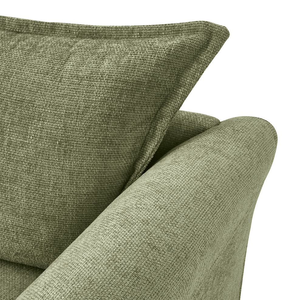 Ashby Armchair in Olive fabric 7