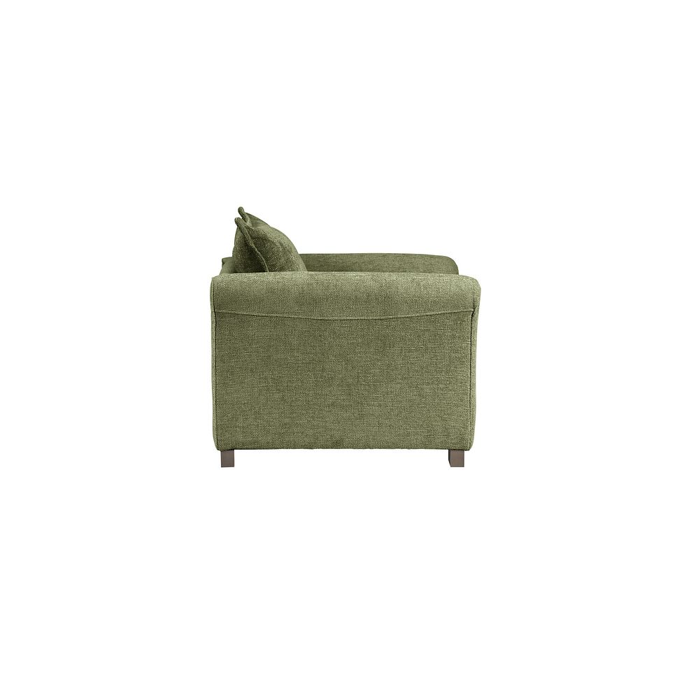 Ashby Armchair in Olive fabric 4