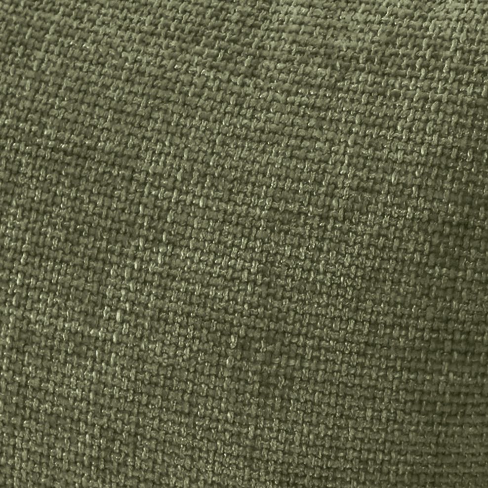 Ashby Footstool in Olive fabric 4