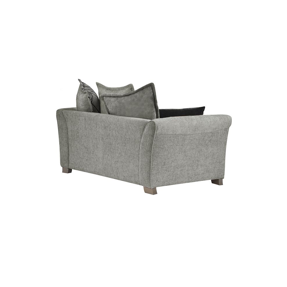 Ashby 2 Seater Pillow Back Sofa in Platinum fabric 3