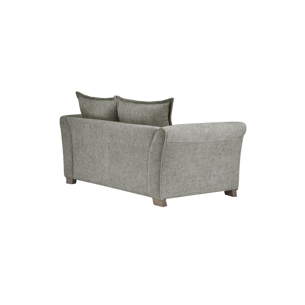Ashby 2 Seater High Back Sofa in Platinum fabric 3