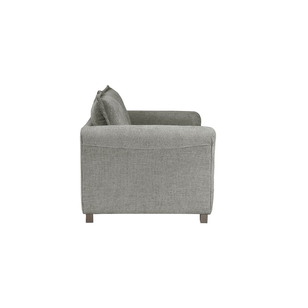 Ashby 2 Seater High Back Sofa in Platinum fabric 4