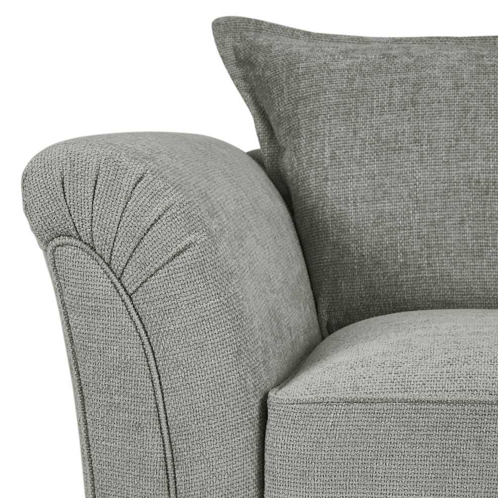 Ashby Armchair in Platinum fabric 8