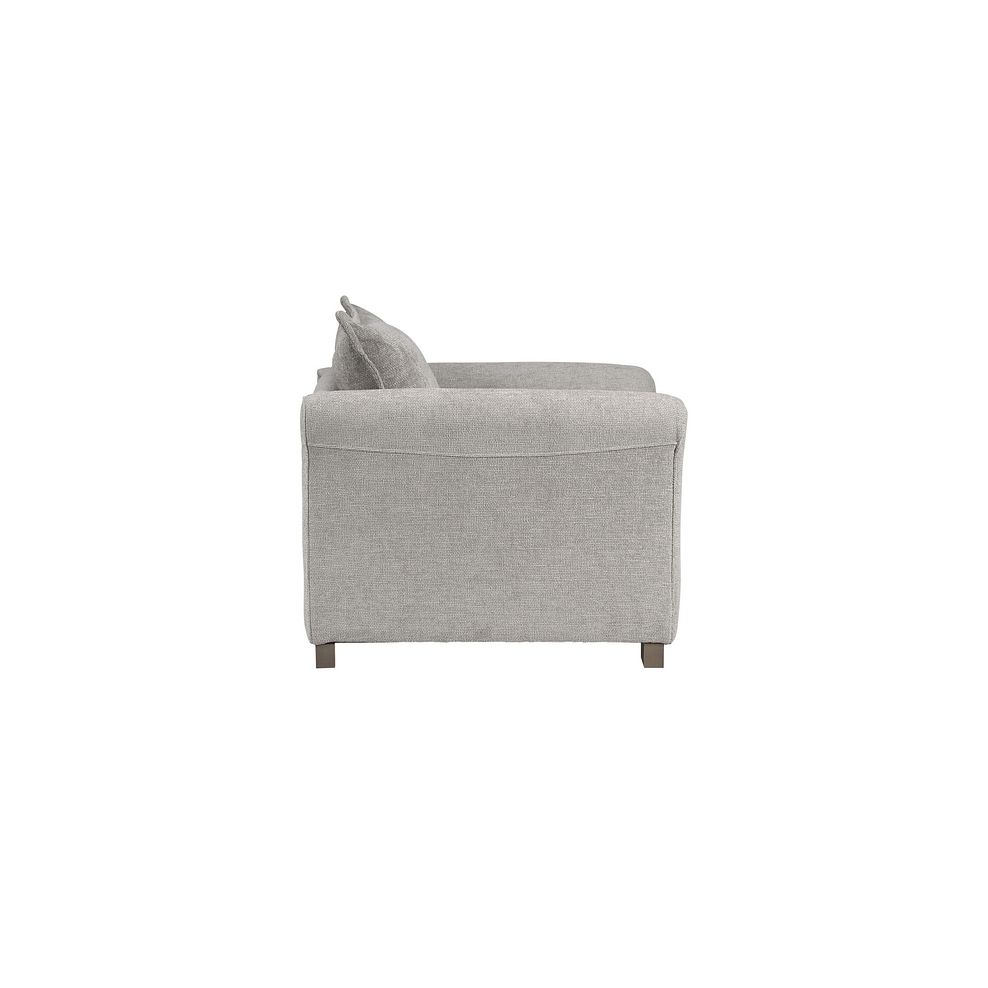 Ashby Armchair in Silver fabric 4
