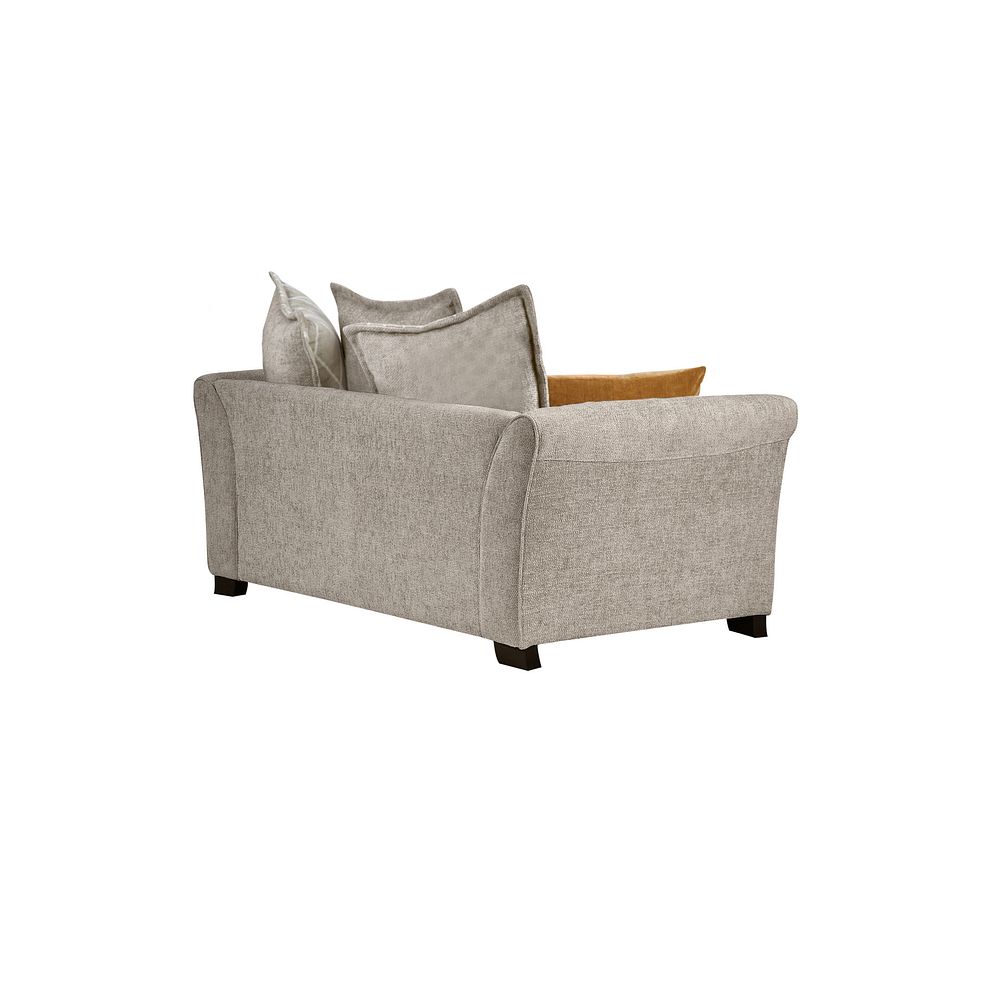 Ashby 2 Seater Pillow Back Sofa in Stone fabric 3