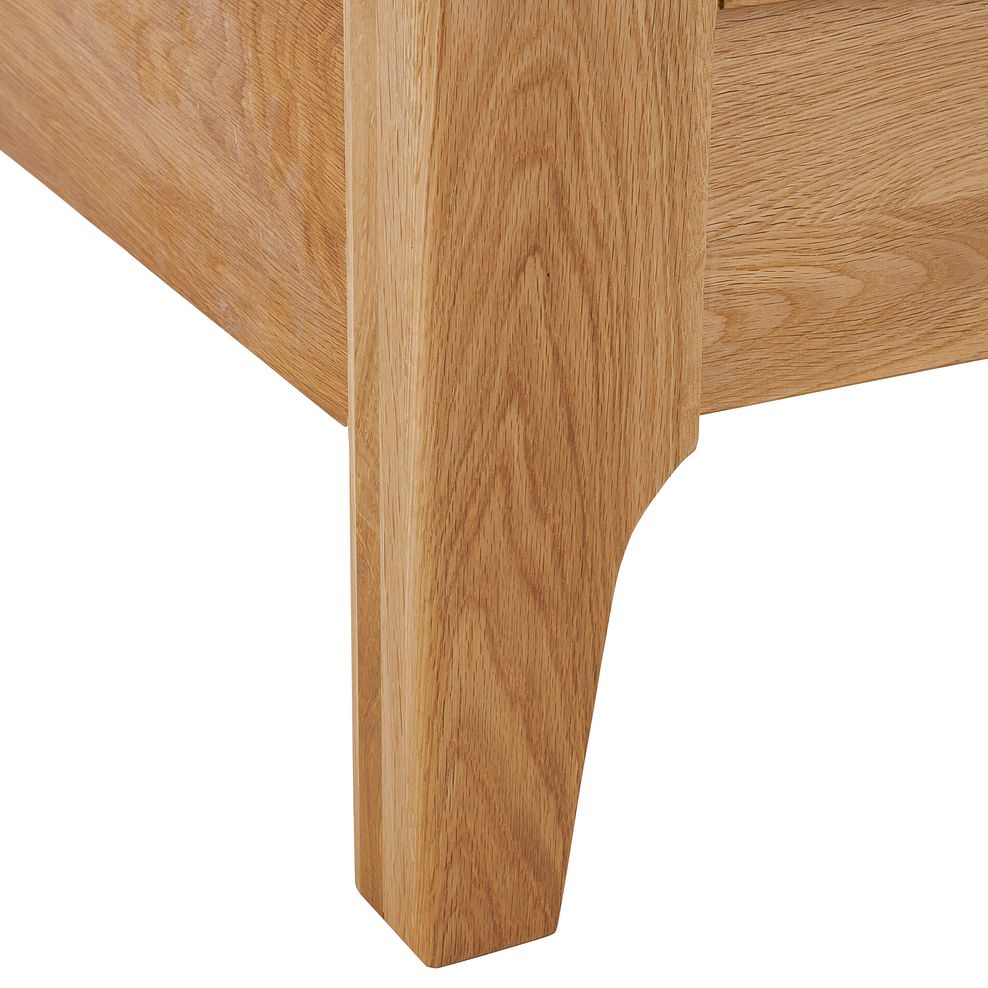 Aston Solid Oak Double Bed Oak Furnitureland