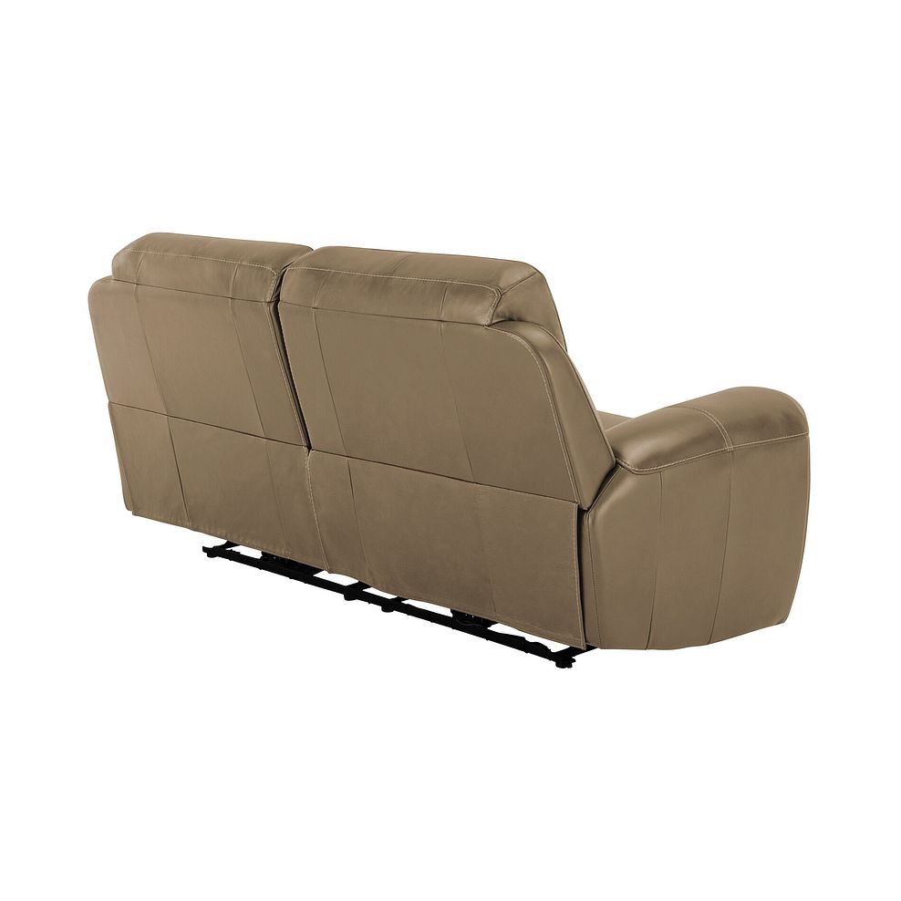 Austin 3 Seater Sofa in Beige Leather 3