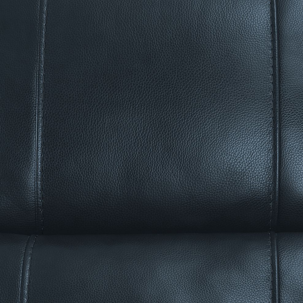 Austin Armchair in Blue Leather 5