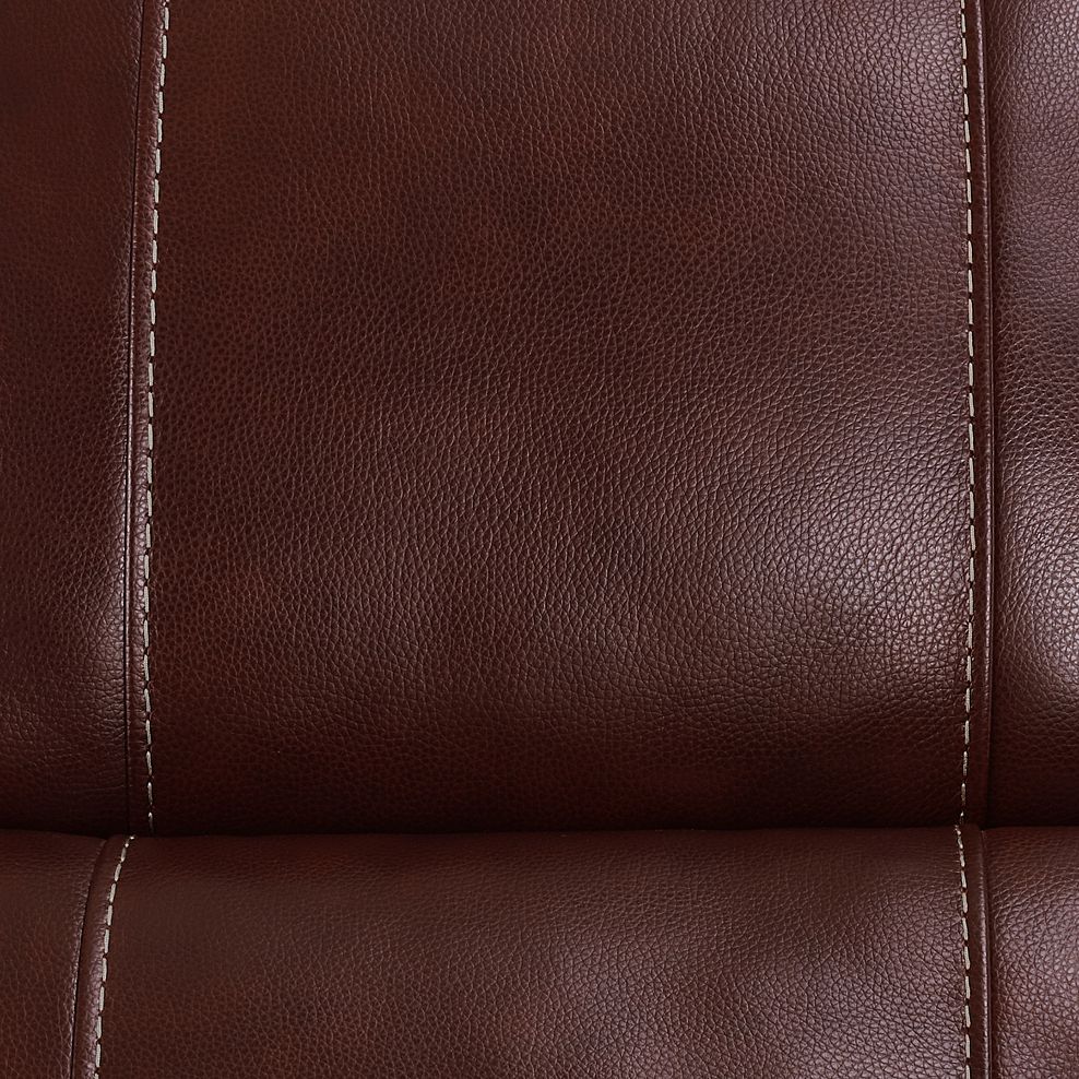Austin Electric Recliner Armchair with Power Headrest in Tan Leather 10