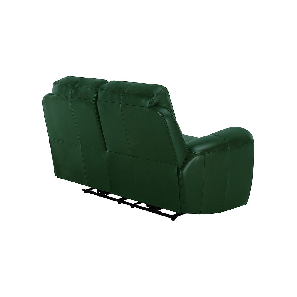 Austin 2 Seater Sofa in Green Leather 3