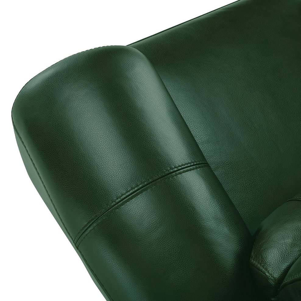 Austin 2 Seater Sofa in Green Leather 6