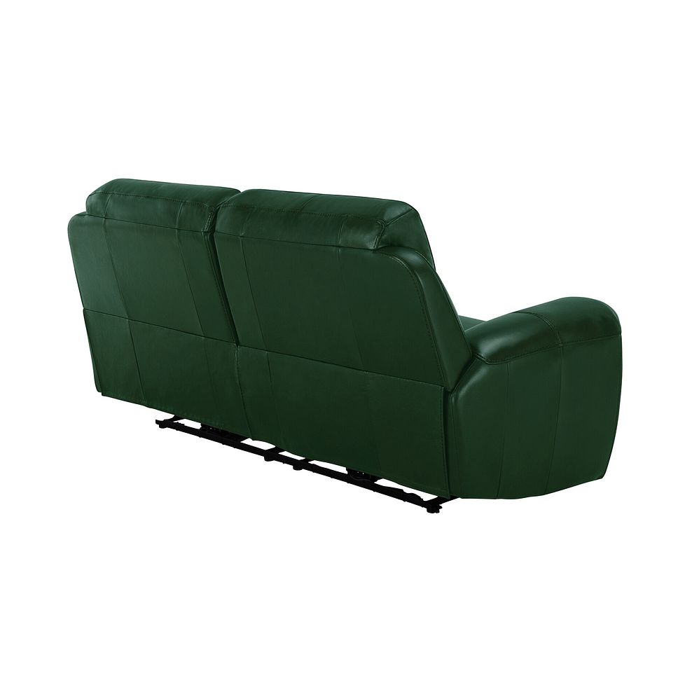 Austin 3 Seater Sofa in Green Leather 3