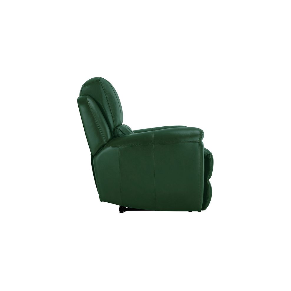 Austin Armchair in Green Leather 4
