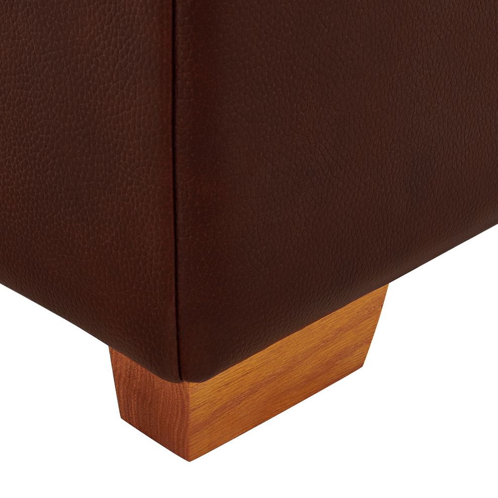 Austin Storage Footstool in Tan Leather Thumbnail 5