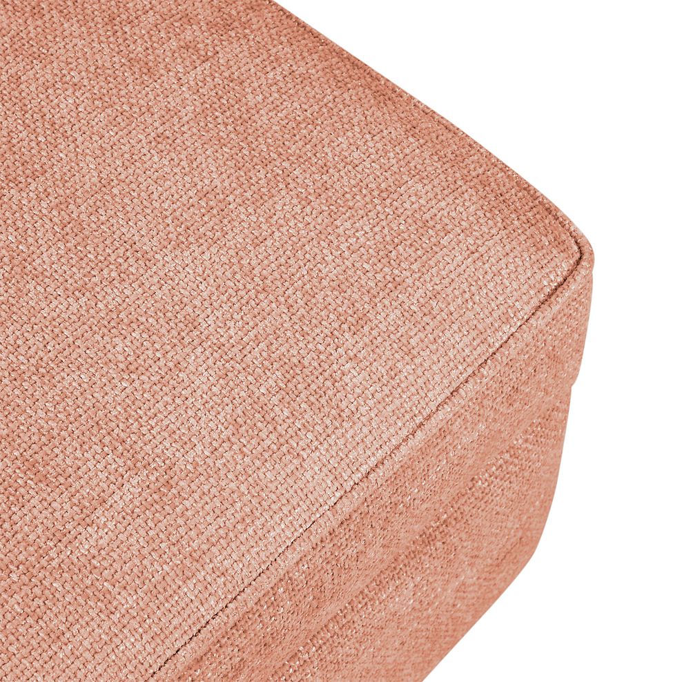 Bassett Storage Footstool in Blush Fabric 7