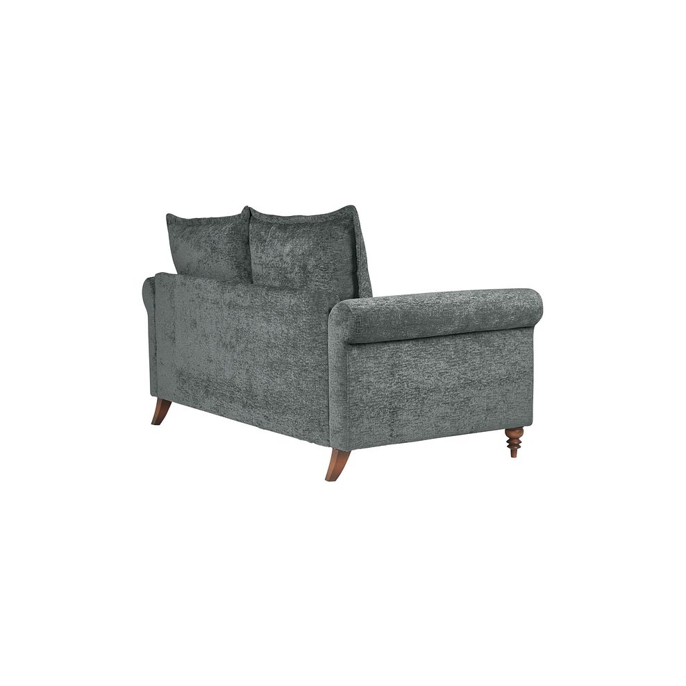 Bassett 2 Seater High Back Sofa in Charcoal Fabric 3