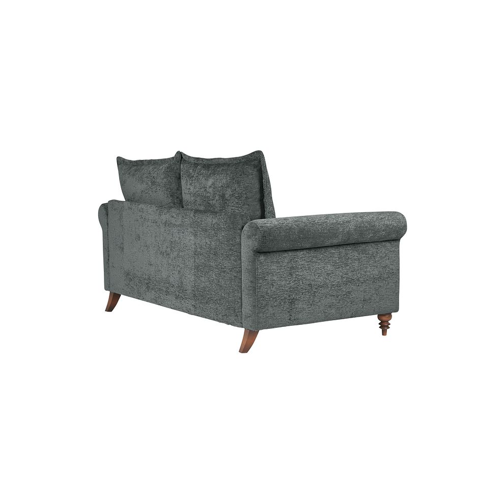 Bassett 3 Seater High Back Sofa in Charcoal Fabric 3