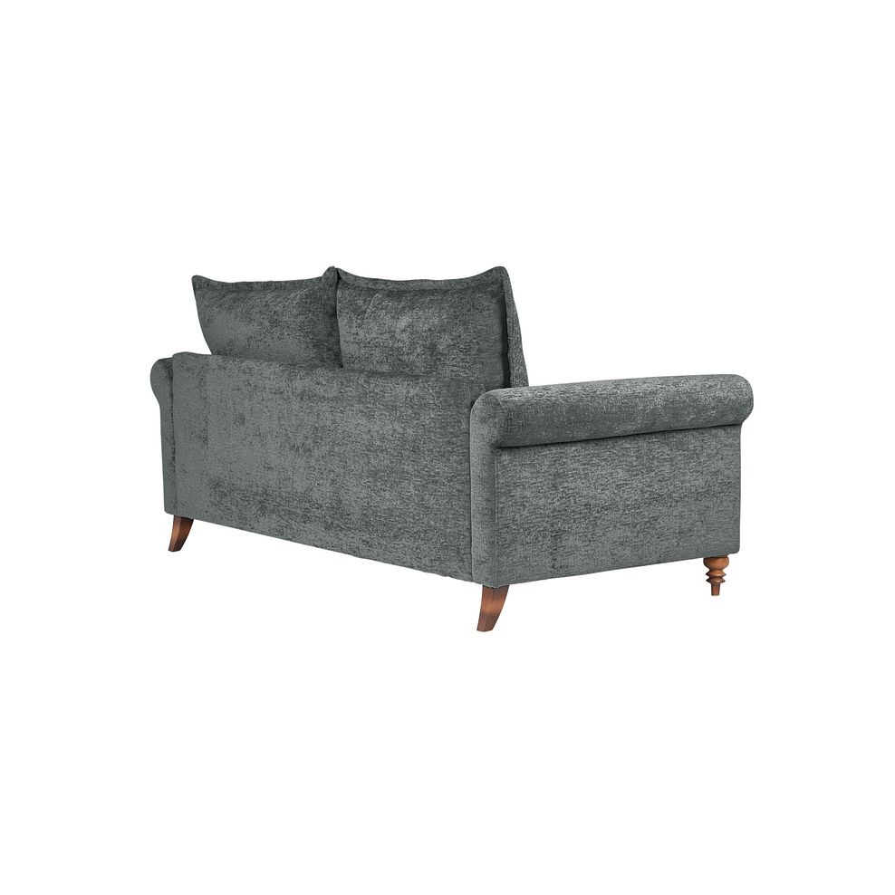 Bassett 4 Seater High Back Sofa in Charcoal Fabric 3