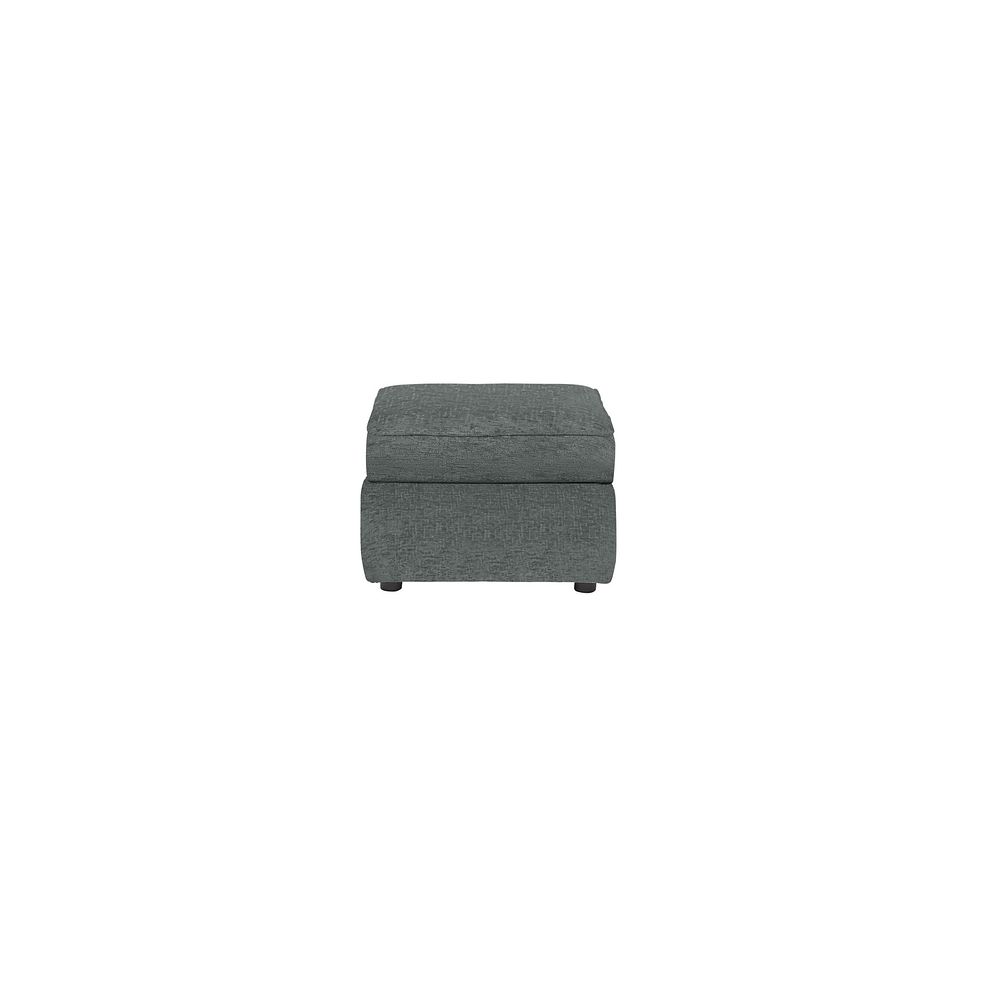 Bassett Storage Footstool in Charcoal Fabric 5