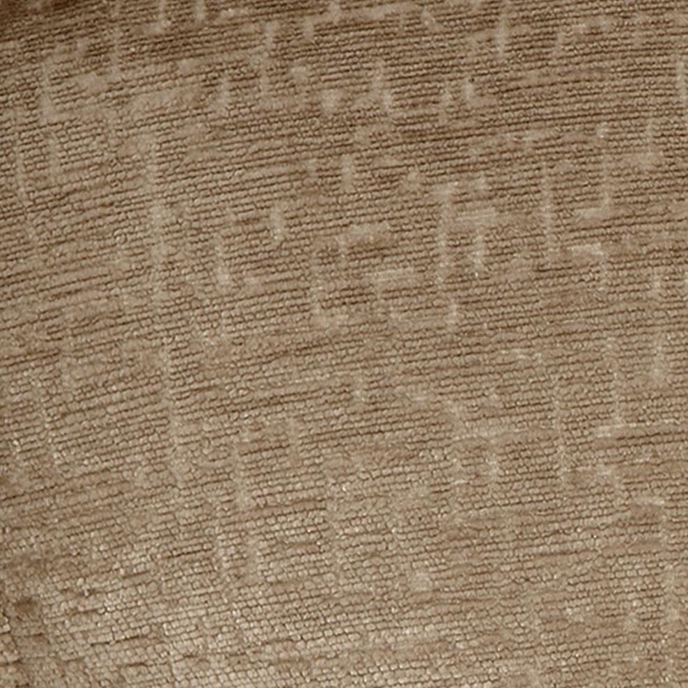 Bassett Footstool in Cocoa Fabric 4