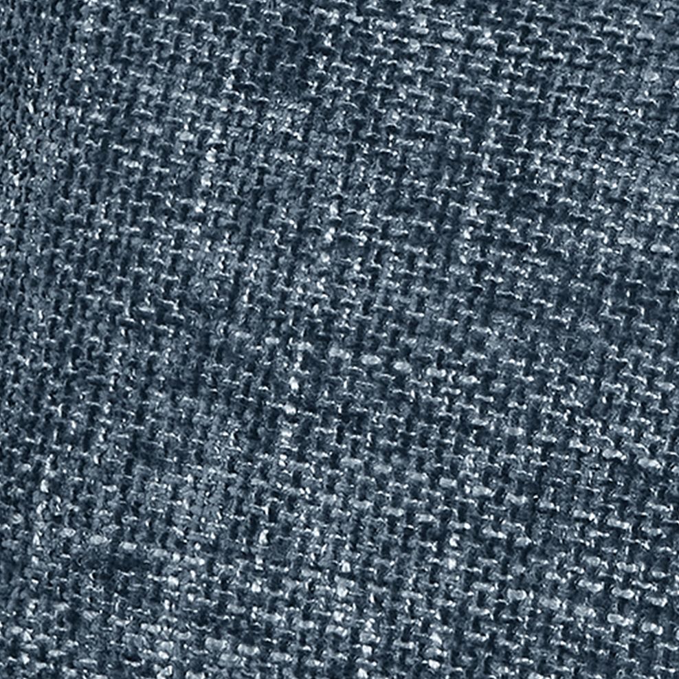 Bassett Footstool in Denim Fabric 6