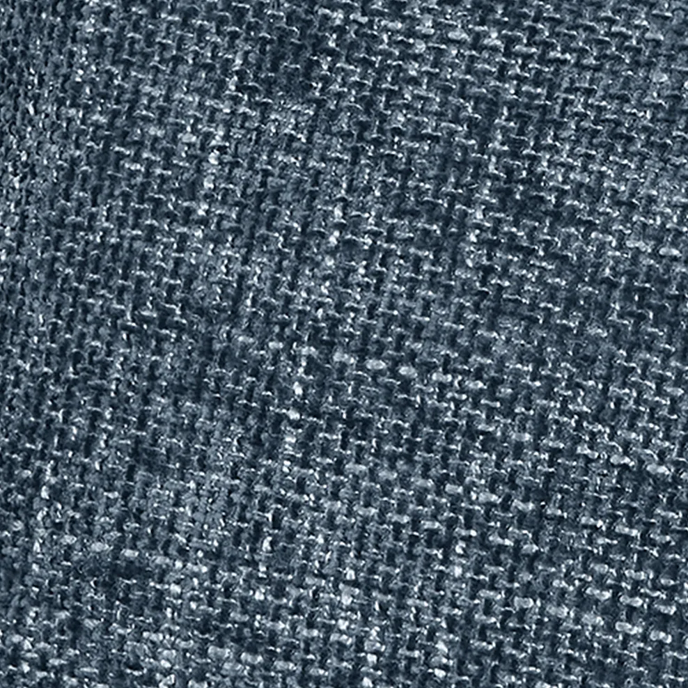 Bassett Footstool in Denim Fabric 6