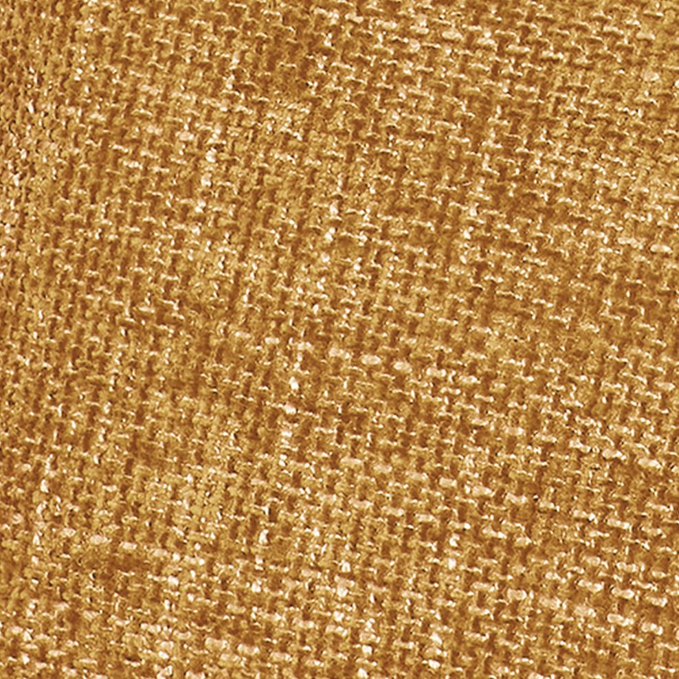 Bassett Footstool in Gold Fabric 6