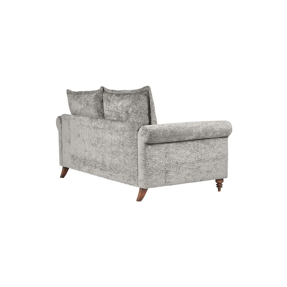 Bassett 3 Seater High Back Sofa in Grey Fabric 3
