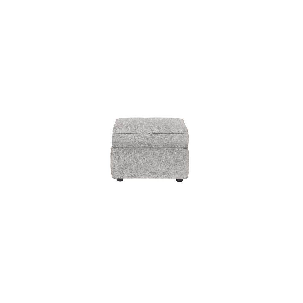 Bassett Storage Footstool in Grey Fabric 5