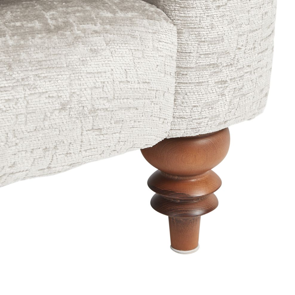 Bassett Armchair in Natural Fabric 5
