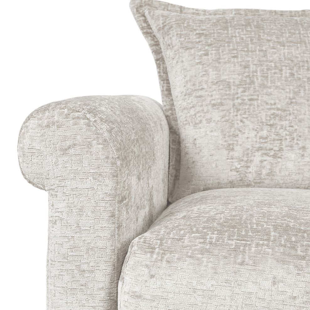 Bassett Armchair in Natural Fabric 7