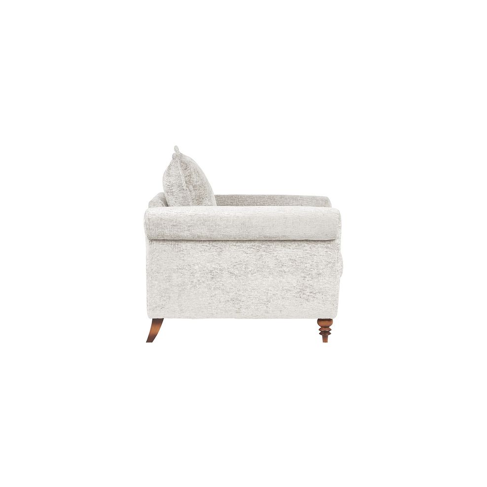 Bassett Armchair in Natural Fabric 4