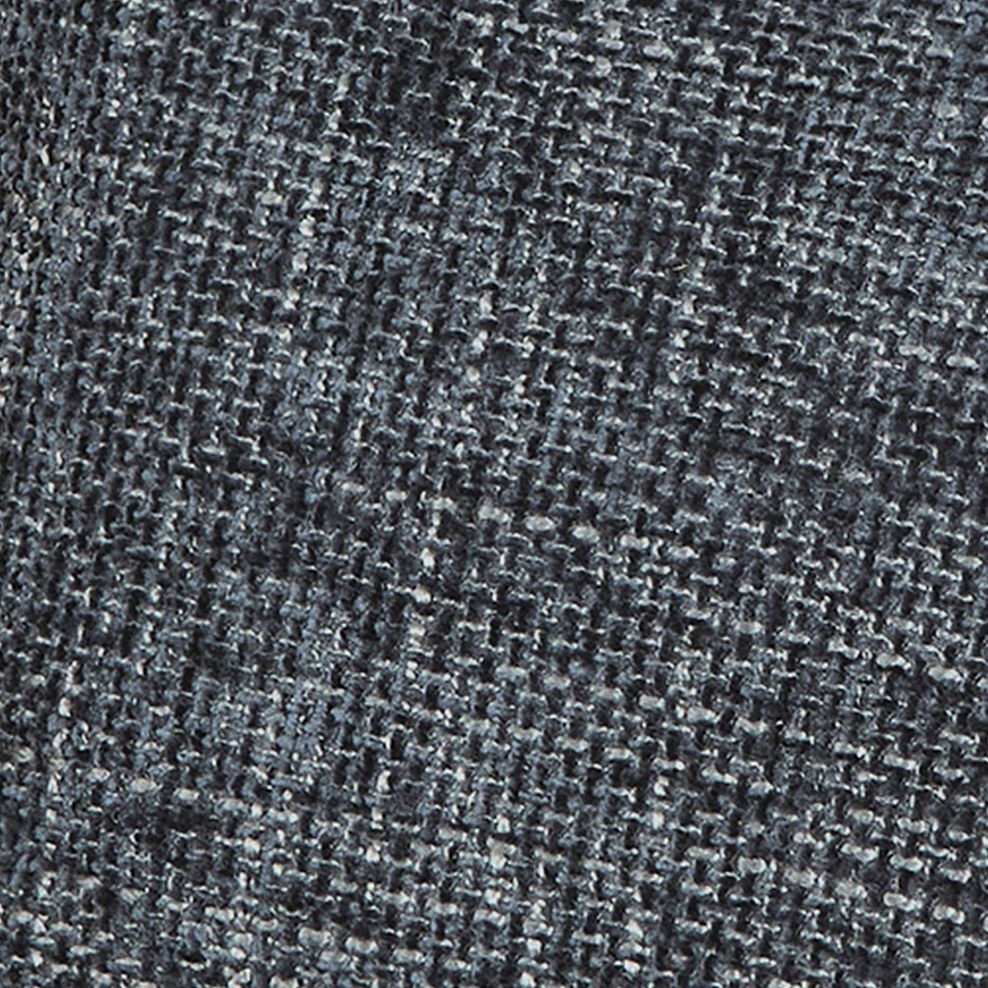 Bassett Footstool in Steel Fabric 8