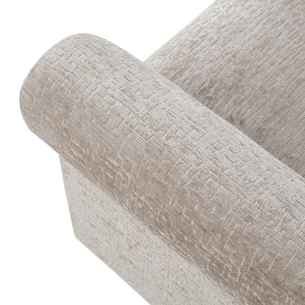 Bassett 2 Seater Pillow Back Sofa in Truffle Fabric 6