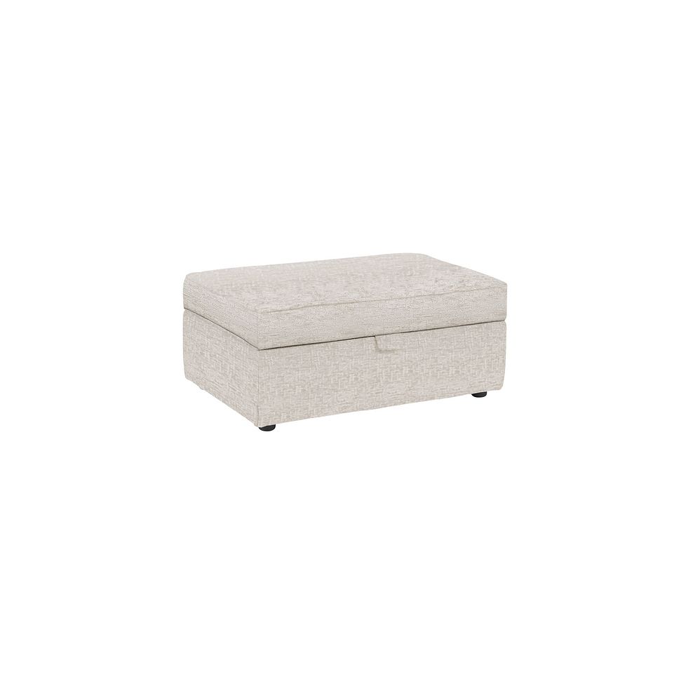 Bassett Storage Footstool in Truffle Fabric 1