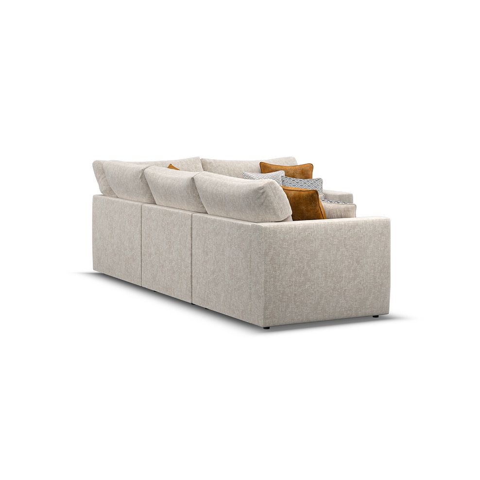 Malvern 4 Seat Modular Corner Sofa in Beige fabric - Group 2 4