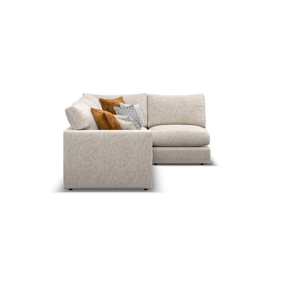 Malvern 4 Seat Left Hand Modular Corner Sofa in Beige fabric - Group 4 5