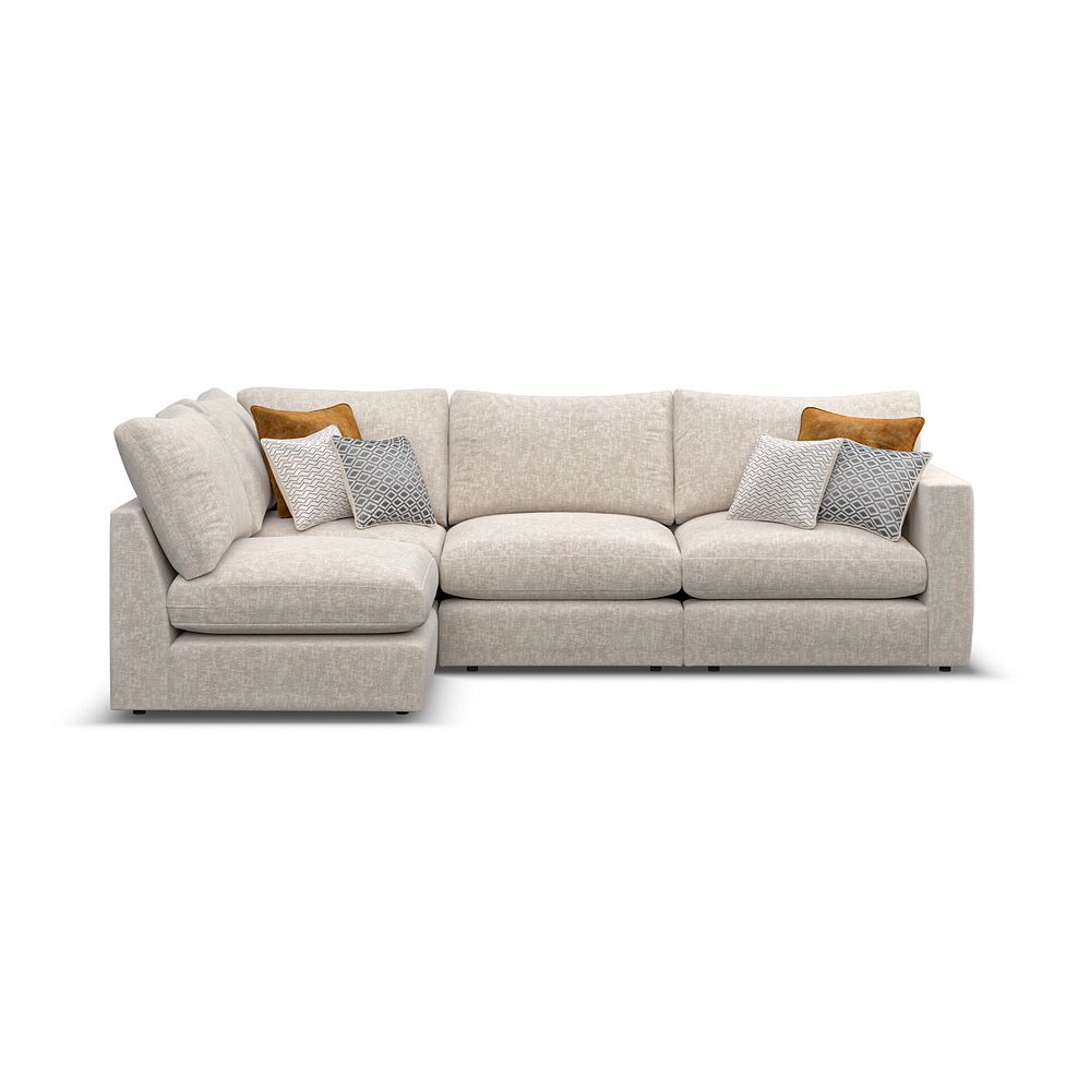 Malvern 4 Seat Right Hand Modular Corner Sofa in Beige fabric - Group 5 2